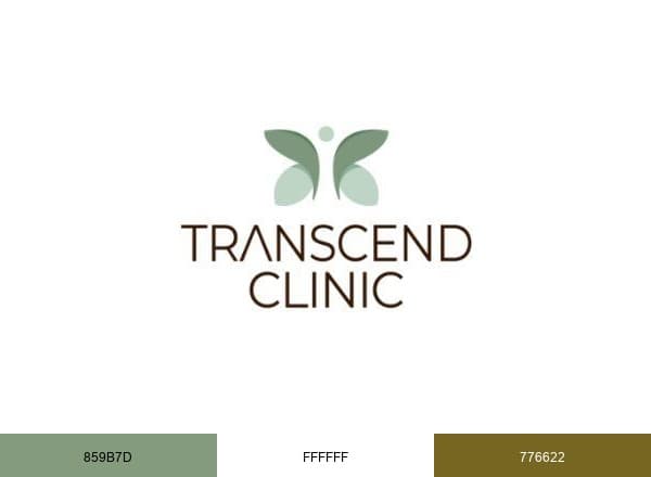 Transcend Clinic brand color palette