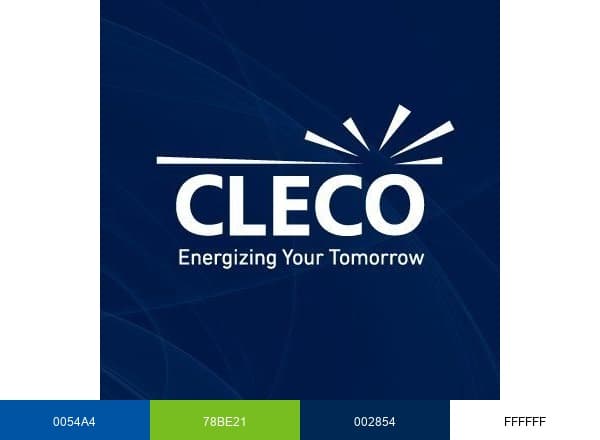 Cleco brand color palette