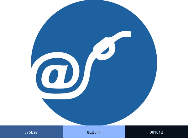 Clever-Tanken.De brand color palette