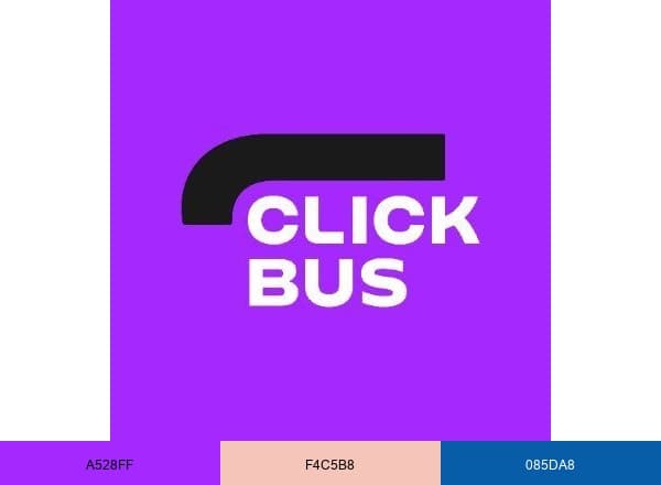 ClickBus brand color palette