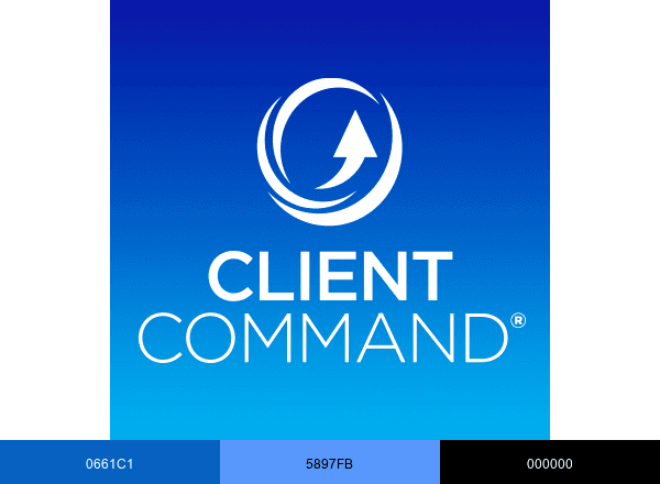 Client Command brand color palette
