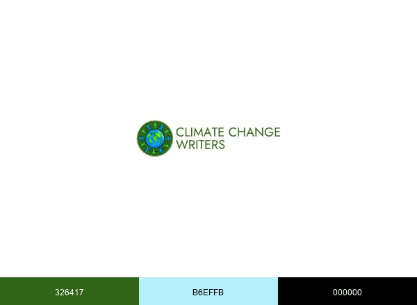 Climate Change Writers brand color palette