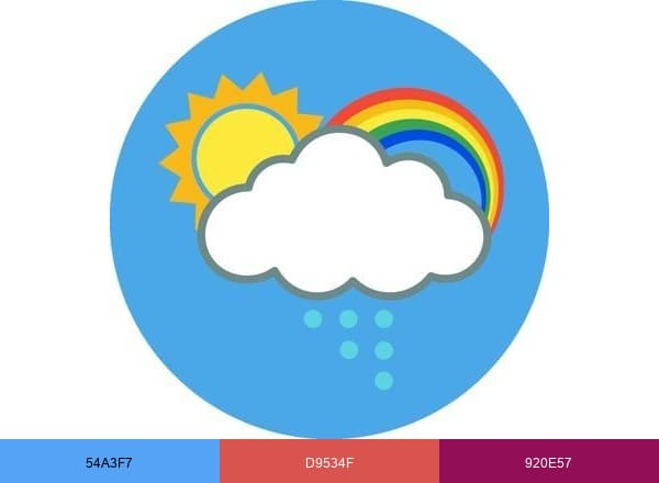 Climaya brand color palette