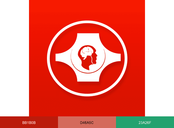 Clinica del dolor COMEDEM brand color palette