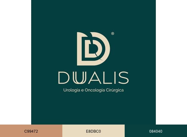 Dualis brand color palette