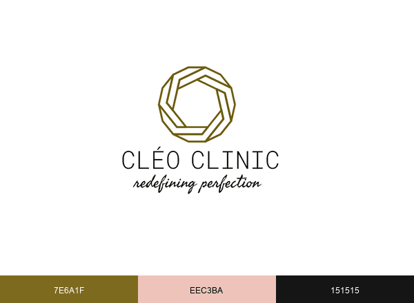 CLEO Clinic brand color palette