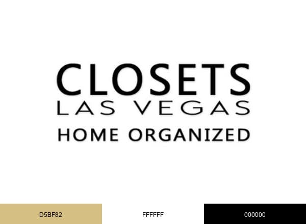 Closets Las Vegas brand color palette