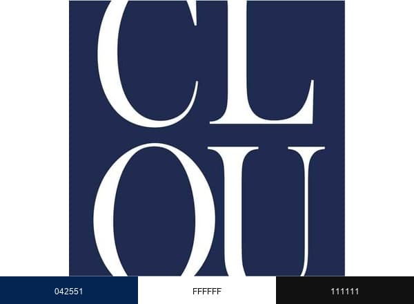 CLOU Progetta Arreda Comunica brand color palette