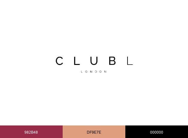 Club L London brand color palette
