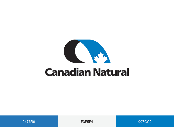 Canadian Natural brand color palette
