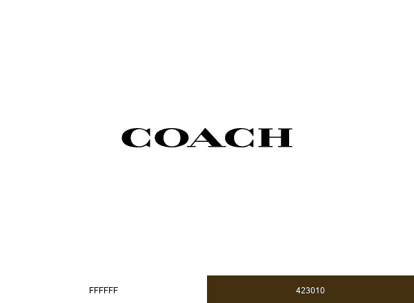 Coach brand color palette