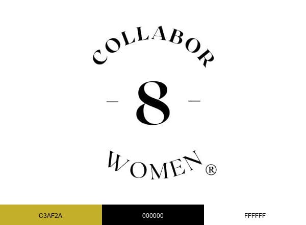 Collabor8Women brand color palette