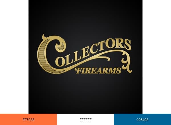Collectors Firearms Houston brand color palette