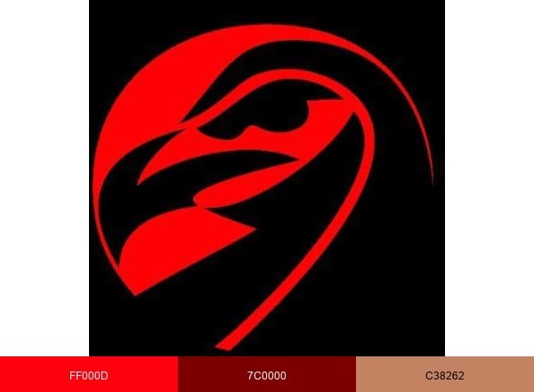 Flamengo brand color palette