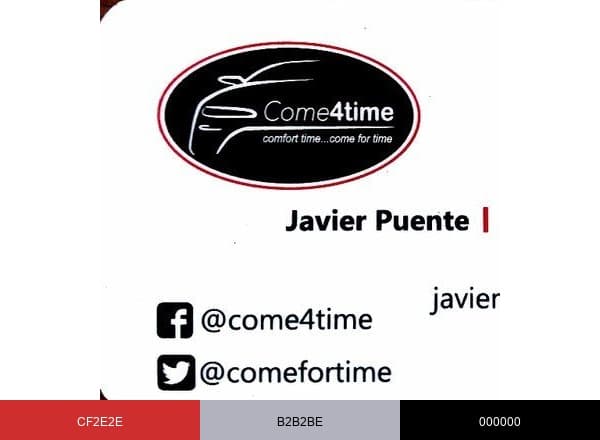 JPA Come4Time brand color palette