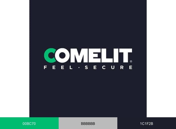 Comelit USA brand color palette
