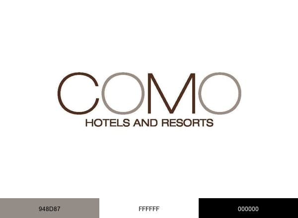 COMO Hotels and Resorts brand color palette