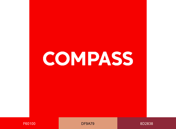 Compass brand color palette
