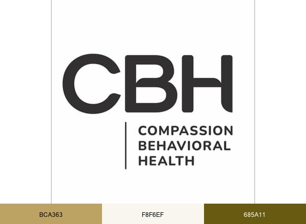 Compassion Behavioral Health brand color palette