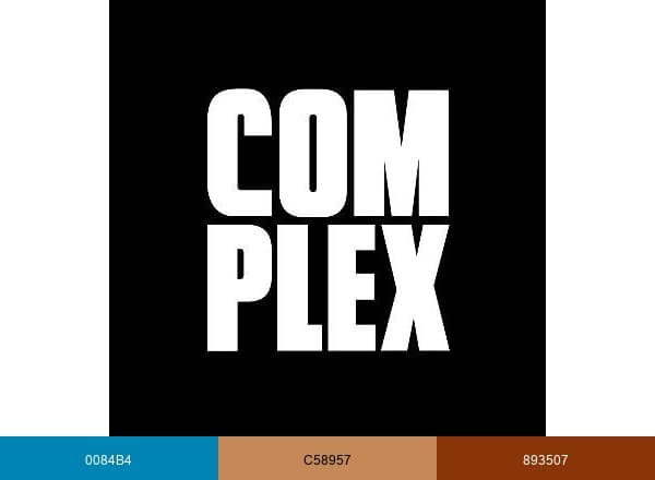 Complex brand color palette