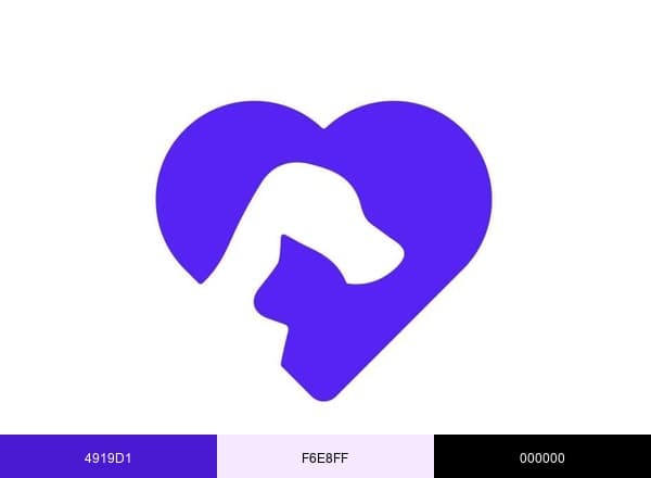 Veterinaria Comunidad Amor Animal brand color palette