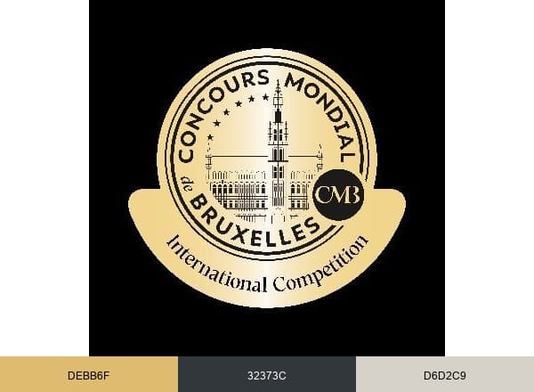 Concours Mondial de Bruxelles brand color palette