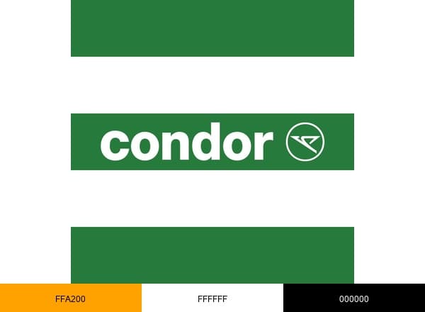 Condor Airlines brand color palette