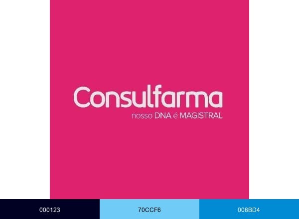Consulfarma brand color palette