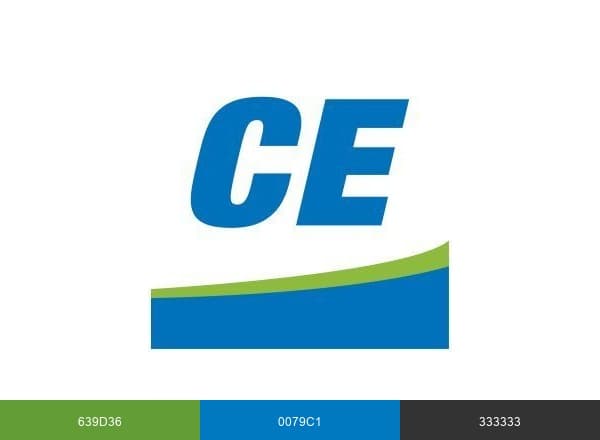 Consumers Energy brand color palette