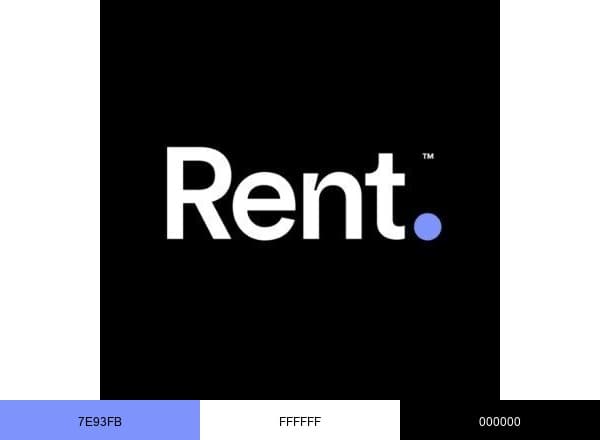 Rent. brand color palette