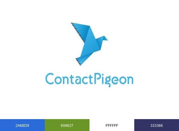 ContactPigeon brand color palette