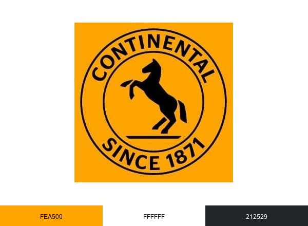 Continental brand color palette