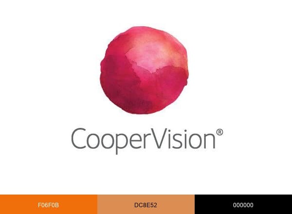 CooperVision brand color palette