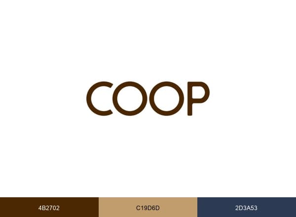 Coop Sleep Goods brand color palette