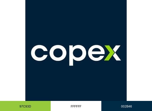 COPEX Training brand color palette