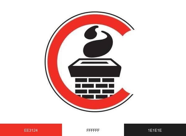 Copperfield Chimney Supply brand color palette
