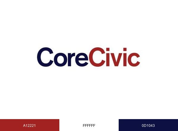 CoreCivic brand color palette