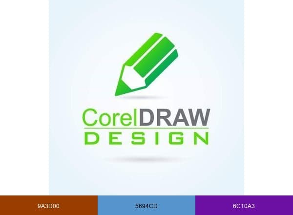 CorelDrawDesign brand color palette