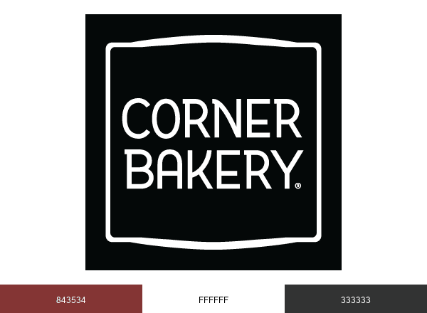 Corner Bakery Cafe brand color palette