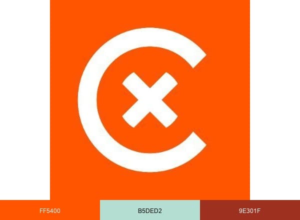 Coroflot brand color palette