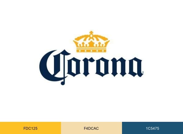 Corona USA brand color palette