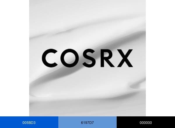 COSRX brand color palette