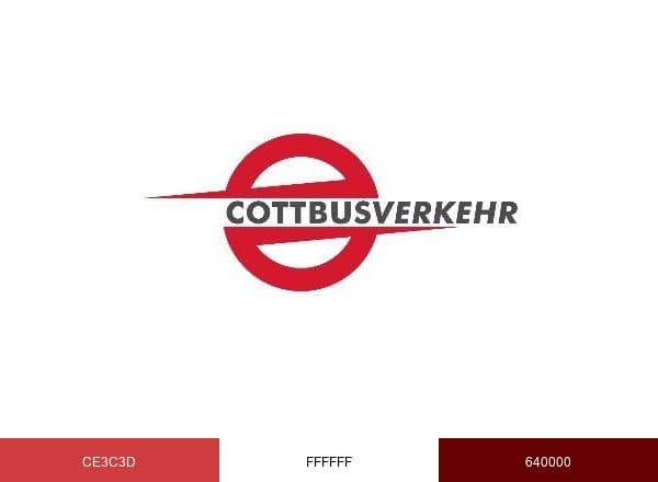 Cottbusverkehr GmbH brand color palette