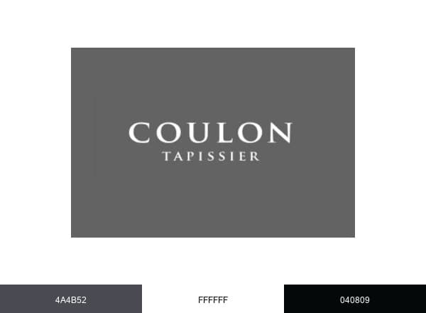 COULON TAPISSIER brand color palette