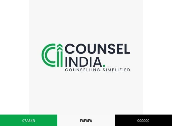 Counsel India brand color palette