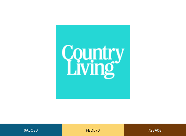 Country Living brand color palette