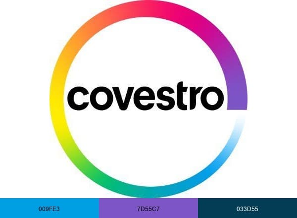 Covestro brand color palette