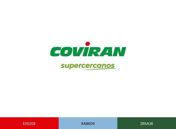 Covirán brand color palette