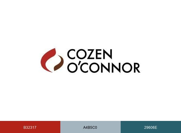 Cozen O'Connor brand color palette