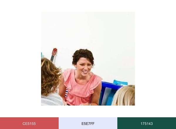 Olga Cozy brand color palette